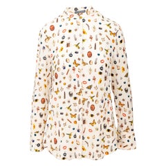 Alexander McQueen Printed Silk Shirt - '10s