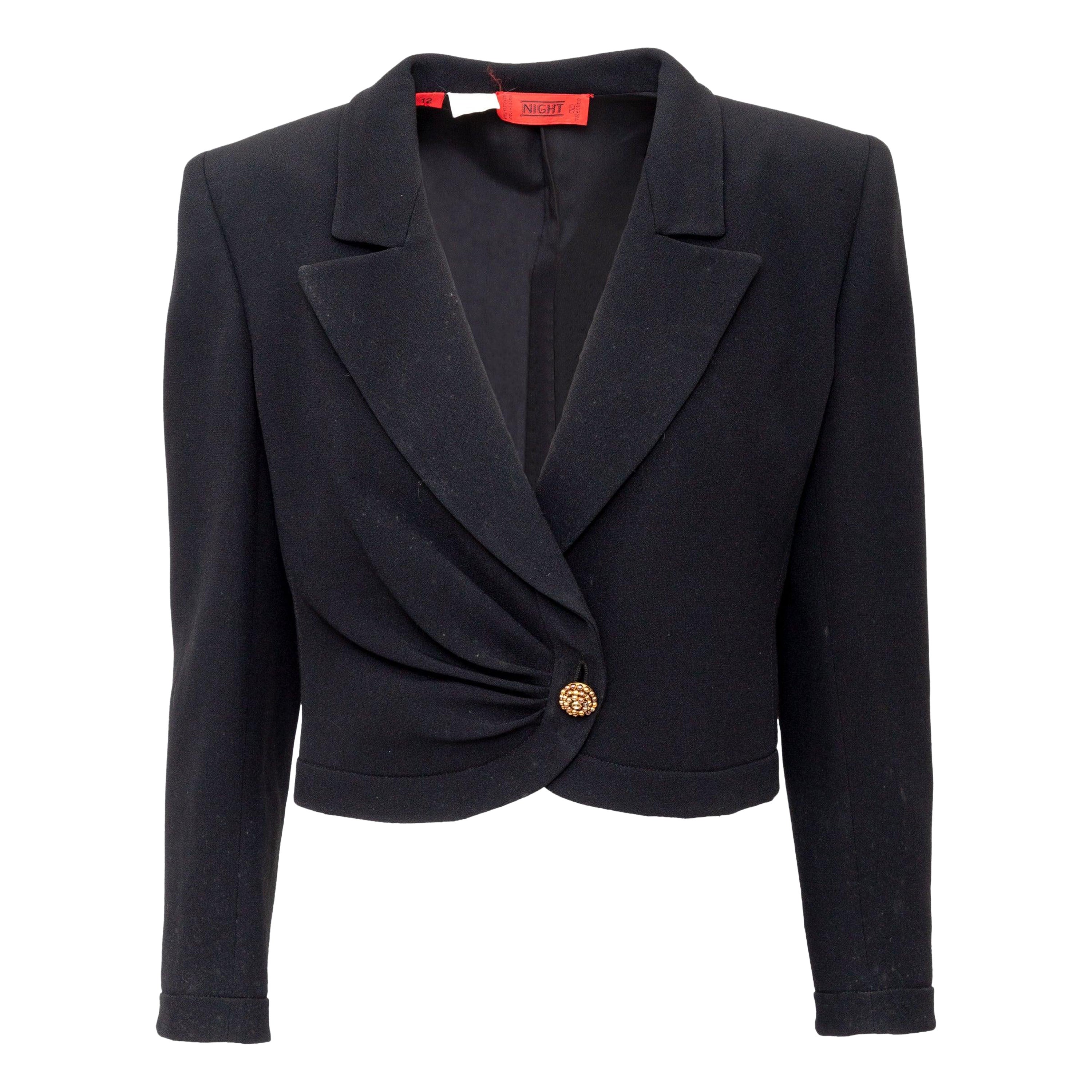 Valentino Night Short Blazer - '80s For Sale