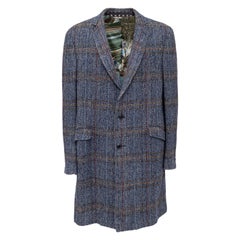 Etro Checkered Wool Coat - '20s
