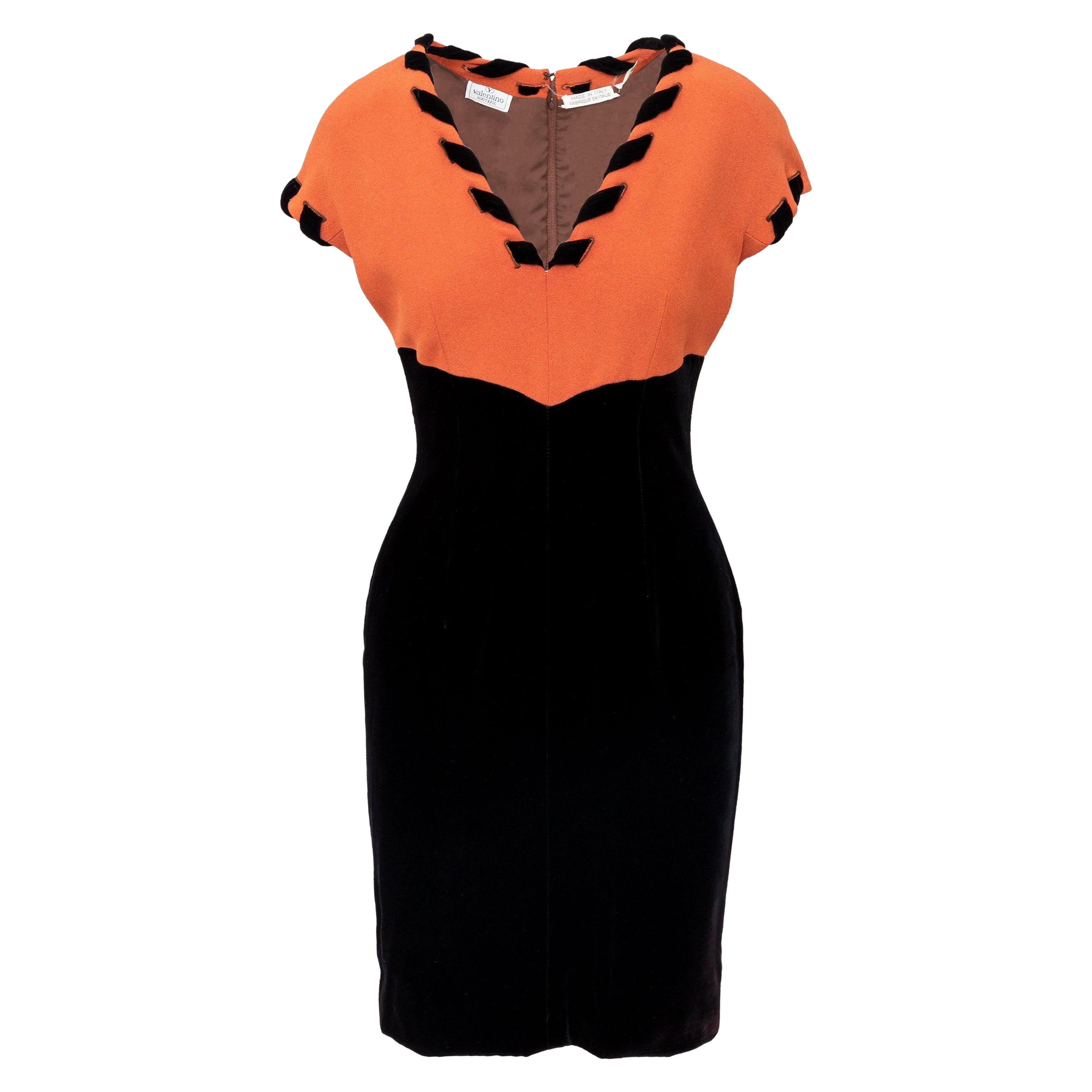 Valentino Boutique Velvet Dress - '90s For Sale