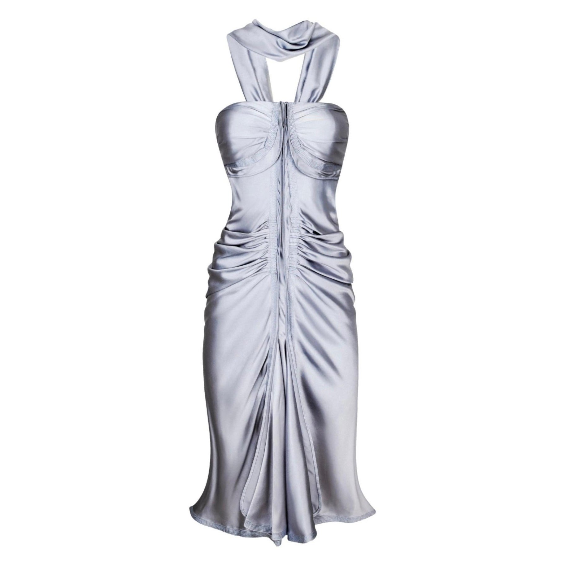 F/W 2003 Vintage Tom Ford für Yves Saint Laurent Laufstegkleid, Vintage