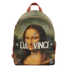 Mochila Monalisa Masters de Louis Vuitton x Jeff Koons