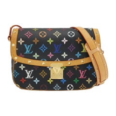 Louis Vuitton x Takashi Murakami Sologne Messenger Crossbody Bag Multicolor
