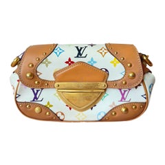 Louis Vuitton x Takashi Murakami Marilyn Petit modèle blanc multicolore