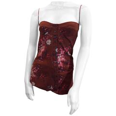 Dolce & Gabbana NWT Floral Silk Top 12