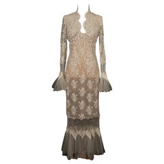 Set di abito e giacca bolero Haute Couture di TORRENTE, 2003