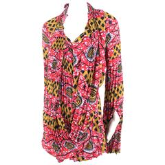 Junya Watanabe 2008 Collection African Print Dress 6