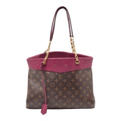 Louis Vuitton Aurore Monogram Canvas Pallas Shopper Tote