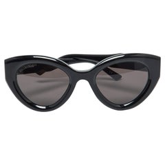 Occhiali da sole Balenciaga Black BB0073S Cat-Eye