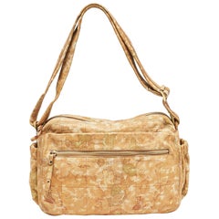 Alviero Martini 1A Classe Tan Leather Shoulder Bag