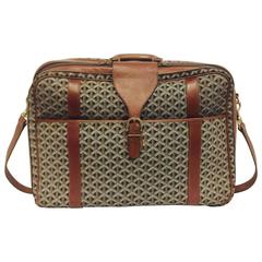 Vintage 1980's Goyard Valise with Leather Trim 2