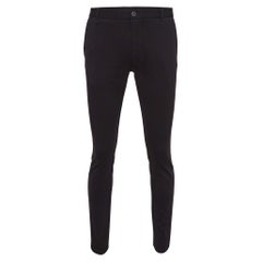 Hugo Boss Pantalones formales de crepé elástico negro L