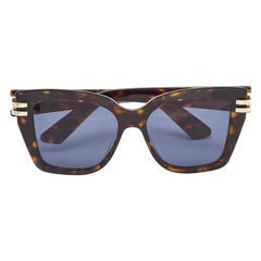 Dior Havana/ Blue CDior S1I Square Sunglasses