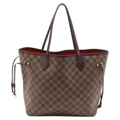 Louis Vuitton Damier Ebene Canvas Neverfull MM Bag