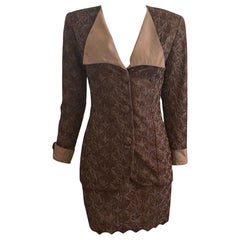 1980s Guy Laroche Skirt Suit