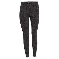 M Missoni Noir Leggings en tricot Lurex M