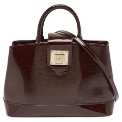 Louis Vuitton Borsa in pelle Mirabeau GM Bordeaux Electric Epi