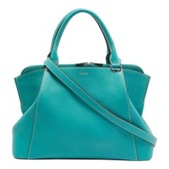 Cartier Green Leather Small C De Cartier Bag