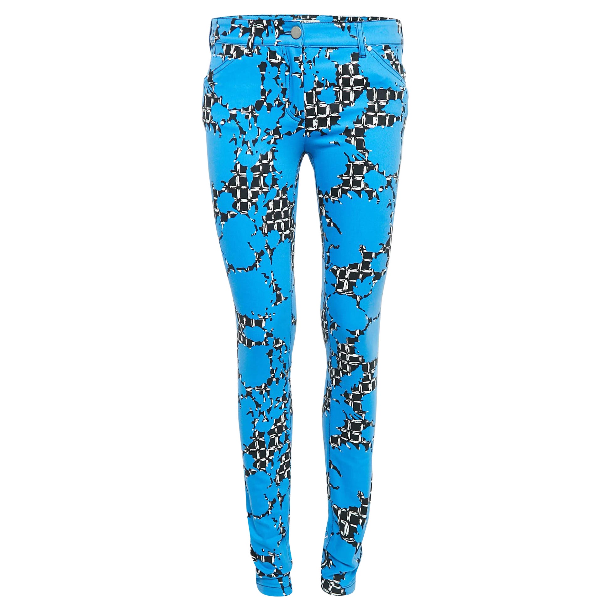 Vaqueros pitillo estampados Balenciaga Azul S Cintura 30