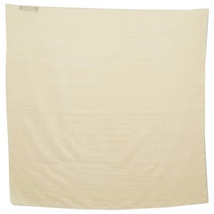 Dolce & Gabbana Beige Silk Square Scarf