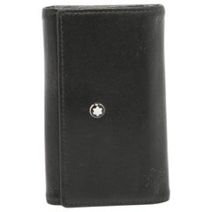 Montblanc Black Leather Meisterst&uuml;ck 6 Key Case