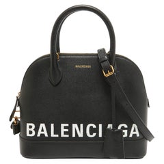 Balenciaga - Petit sac Ville en cuir noir