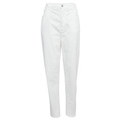 Dolce & Gabbana White Denim Amber Jeans L Waist 34"