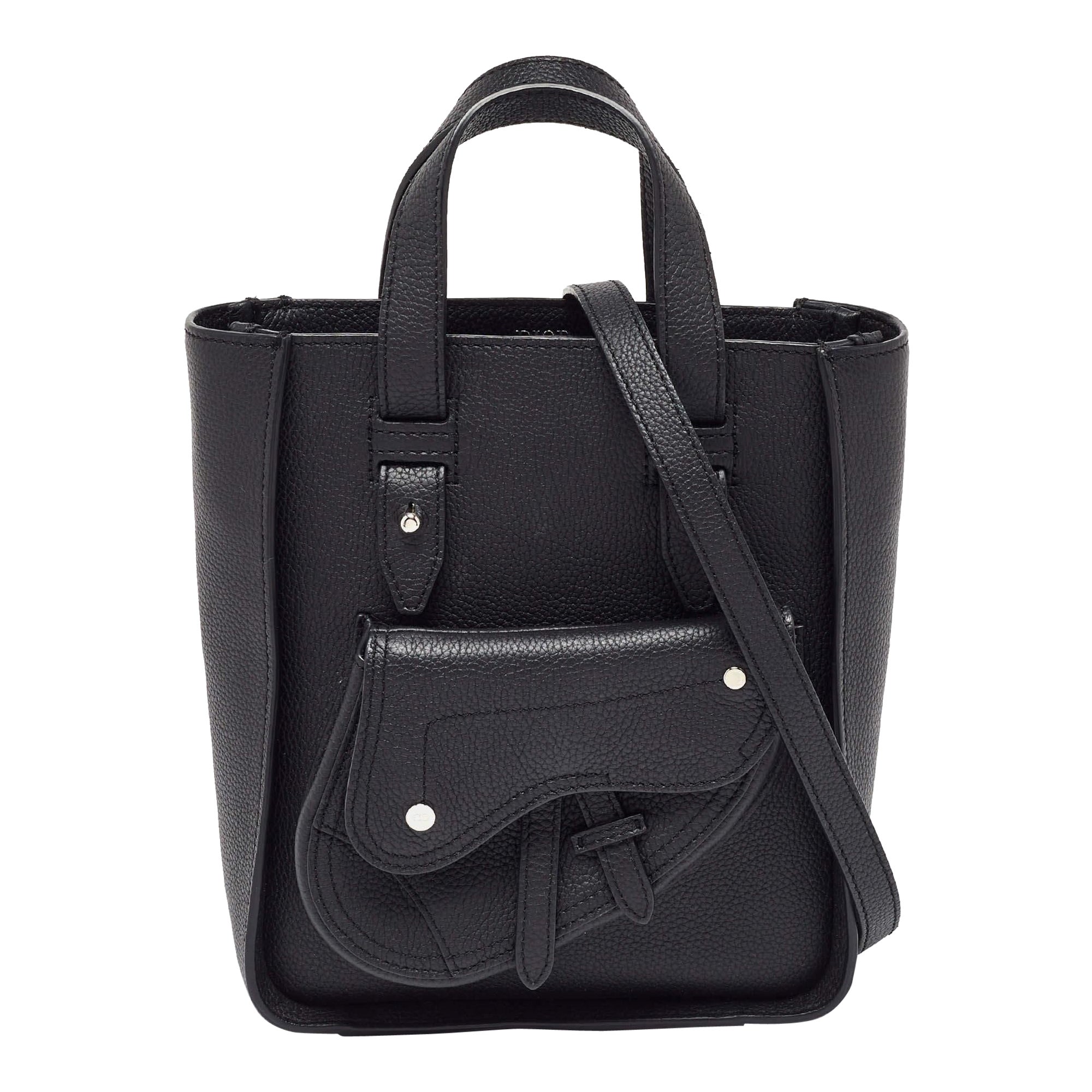 Bolso Dior de cuero negro