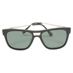 Dunhill Schwarz 3P SDH135 Aviator-Sonnenbrille