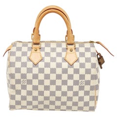 Louis Vuitton Damier Azur Canvas Speedy 25 Bag