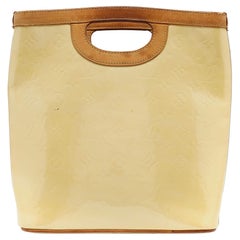 Louis Vuitton Cream Monogram Vernis Stillwood Vertical Bag