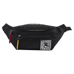 Karl Lagerfeld - Sac à ceinture K/Pixel en nylon noir