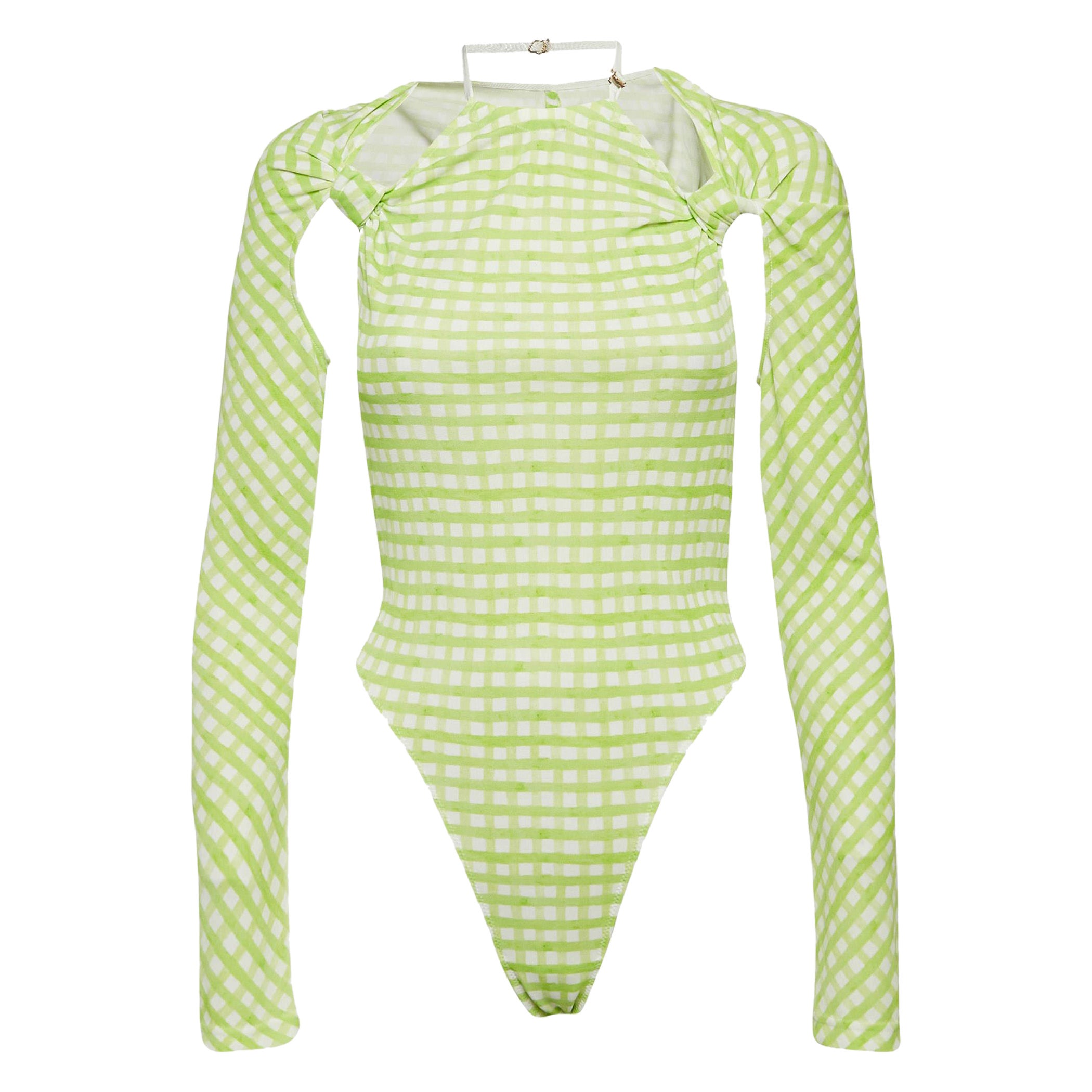 Jacquemus Greene & Greene Jersey Le Body Nodi Body S in vendita