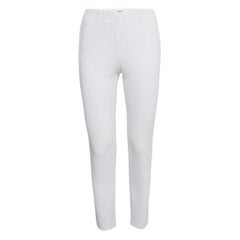 Joseph White Gabardine Tight Fit Leggings M