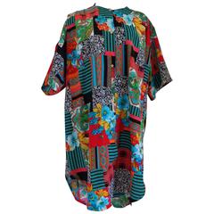 Eventy multicoloured silk shirt 9