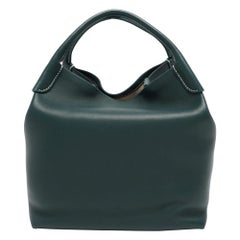 Loro Piana Sac à bandoulière en cuir Greene & Greene