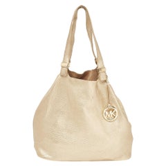 Michael Kors Fourre-tout colgate en cuir souple doré