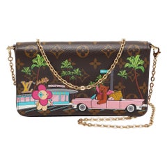 Louis Vuitton Monogram Canvas Limited Edition Vivienne Felicie Pochette Bag