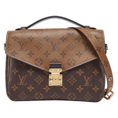 Louis Vuitton Monogram Reverse Canvas Pochette Metis Bag