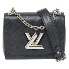 Louis Vuitton Black Epi Leather Twist PM Bag
