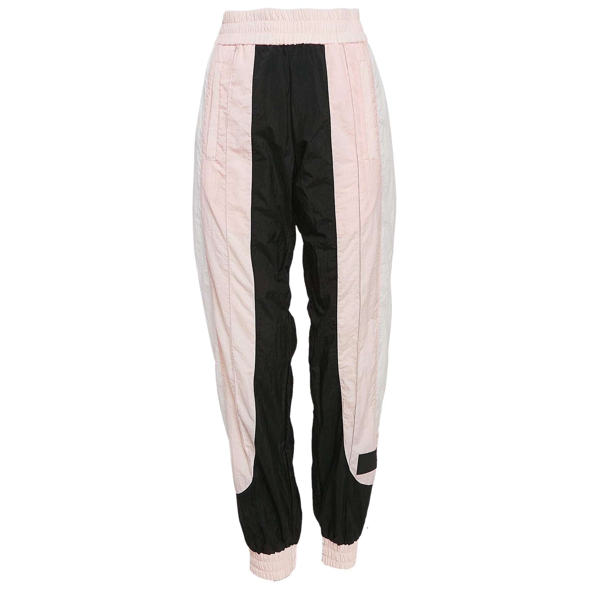 Palm Angels Pantalón de chándal con paneles sintéticos rosa S en venta