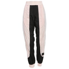 Palm Angels Pink Synthetic Paneled Trackpants S