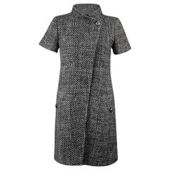 Chanel Lily Allen Style Grey Tweed Jacket