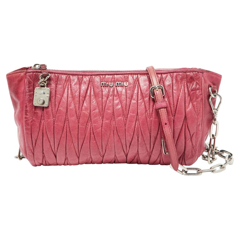 S/S2000 miumiu lether messenger 付け合わせ bag