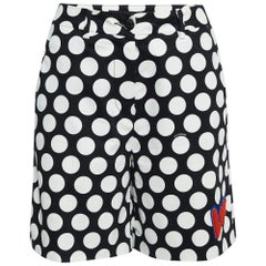 Love Moschino Short à pois avec appliques en coton S