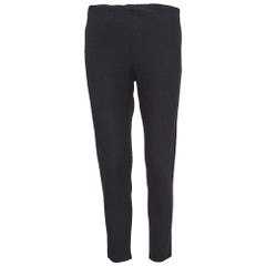 Joseph Nitro Schwarze Gabardine-Hose aus Stretch- Stretch M