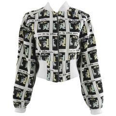 Vintage BOY London 1980's Andy Warhol Bomber Jacket