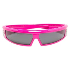 Dolce & Gabbana Lunettes de soleil Shield DG 6181 rose/noir