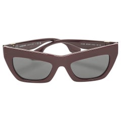Burberry Schwarz Lila B4405 CatEye Sonnenbrille
