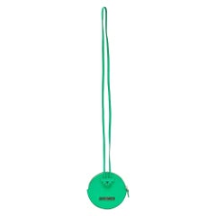 Jacquemus Green Leather Le Pitchou Coin Purse